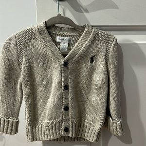 Never worn Ralph Lauren 9M cardigan